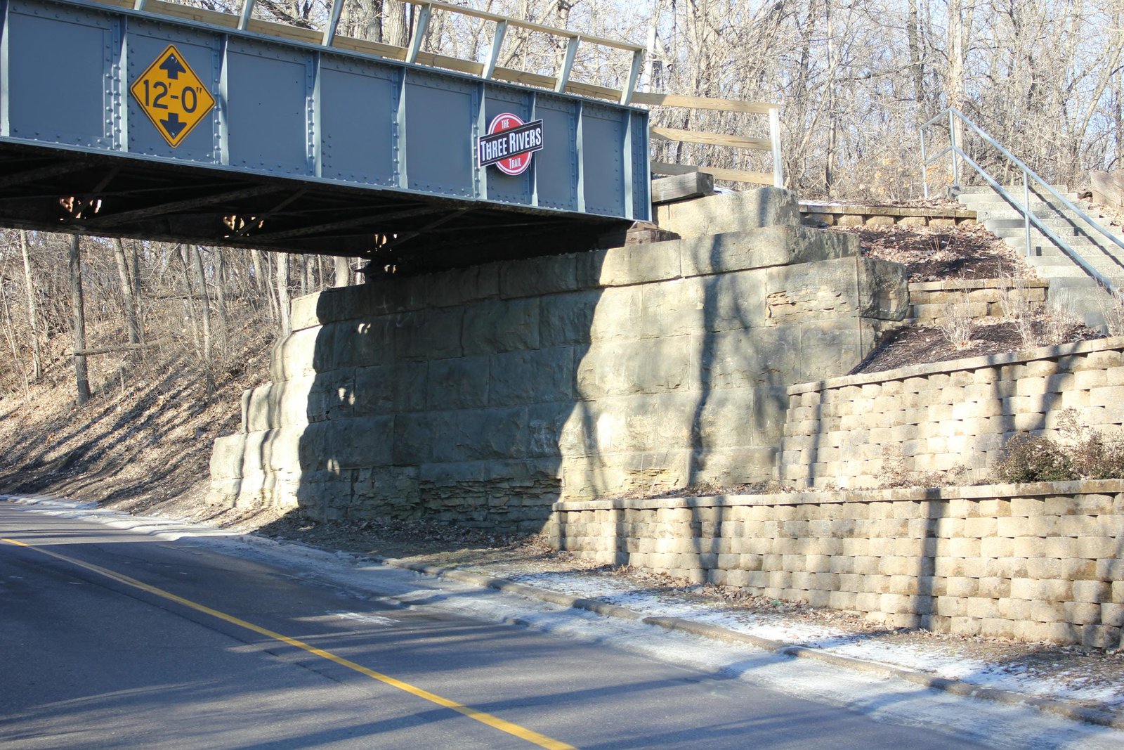 North abutment